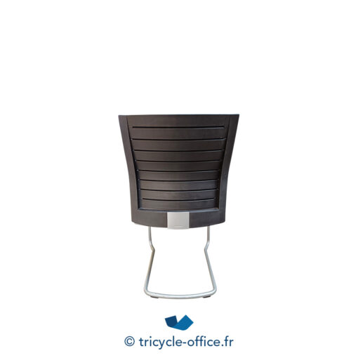Tricycle Office Mobilier Bureau Occasion Chaise Visiteur STEELCASE Grise (3)