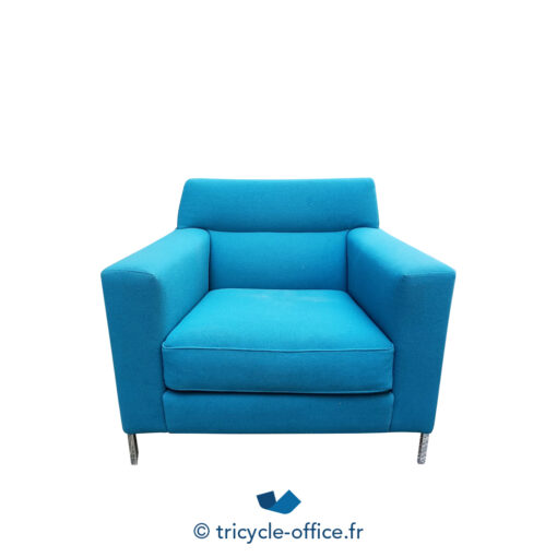 Tricycle Office Mobilier Bureau Occasion Chauffeuse MOROSO Bleu (1)