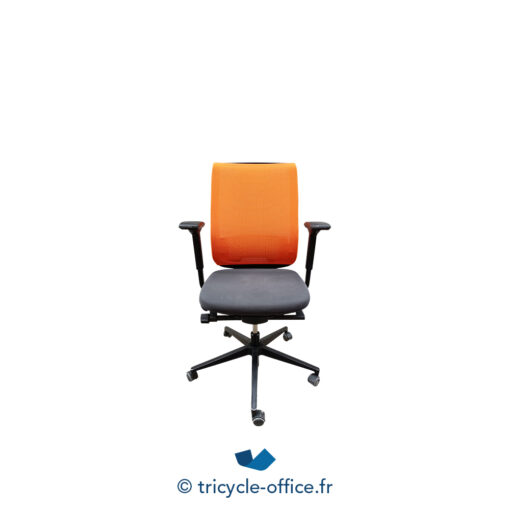 Tricycle Office Mobilier Bureau Fauteuil De Bureau STEELCASE Reply Orange Et Anthracite (1)