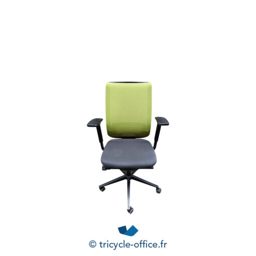 Tricycle Office Mobilier Bureau Occasion Fauteuil De Bureau STEELCASE Reply Vert Et Anthracite (1)