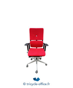 Tricycle Office Mobilier Bureau Occasion Fauteuil De Bureau STEELCASE Please 2 Rouge (1)