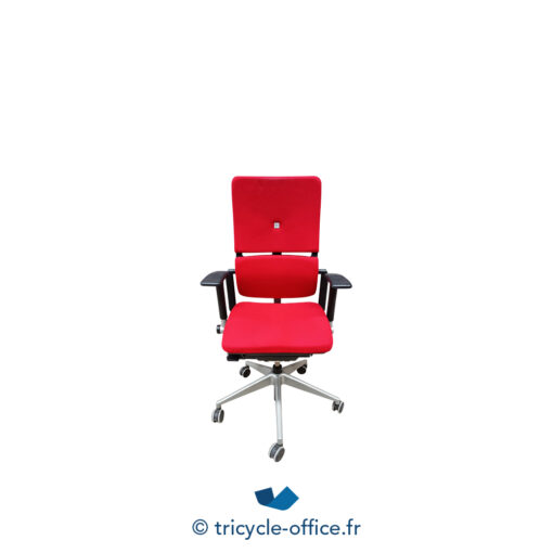 Tricycle Office Mobilier Bureau Occasion Fauteuil De Bureau STEELCASE Please 2 Rouge (1)
