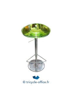 Tricycle Office Mobilier Bureau Occasion Tabouret PEDRALI Vert Transparent (1)