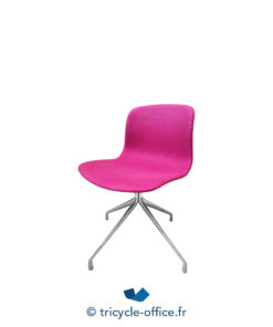 Tricycle-Office-mobilier-bureau-occasion-Chaise-pivotante-HAY-fuchsia (2)