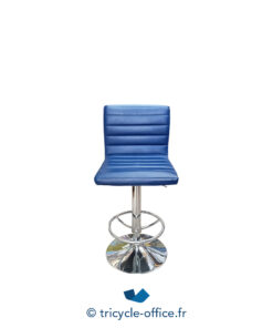 Tricycle-Office-mobilier-bureau-occasion-Chaise-haute-simili-cuir-bleu (1)
