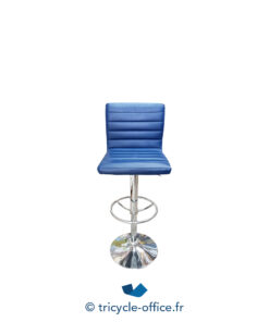 Tricycle-Office-mobilier-bureau-occasion-Chaise-haute-simili-cuir-bleu (3)