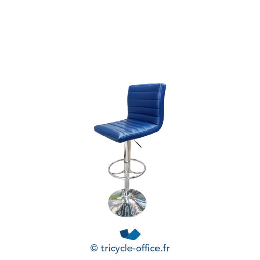 Tricycle-Office-mobilier-bureau-occasion-Chaise-haute-simili-cuir-bleu (4)