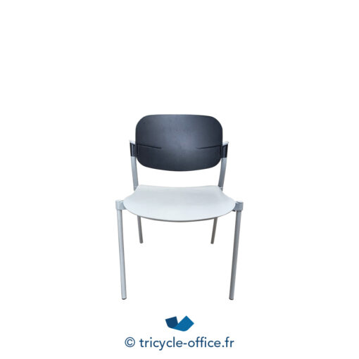 Tricycle-Office-mobilier-bureau-occasion-Chaise-visiteur-STEP-noire-et-grise (1)