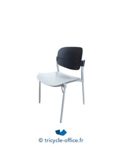 Tricycle-Office-mobilier-bureau-occasion-Chaise-visiteur-STEP-noire-et-grise (2)