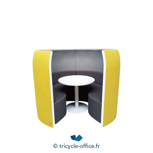 Tricycle-Office-mobilier-bureau-occasion-Alcôve-phonique-Pentagone-jaune (1)