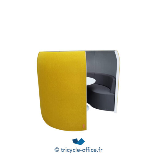 Tricycle-Office-mobilier-bureau-occasion-Alcôve-phonique-Pentagone-jaune (2)