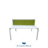 Tricycle-Office-mobilier-bureau-occasion-Bench-de-2-blanc-séparateur-vert-160x161-cm (1)
