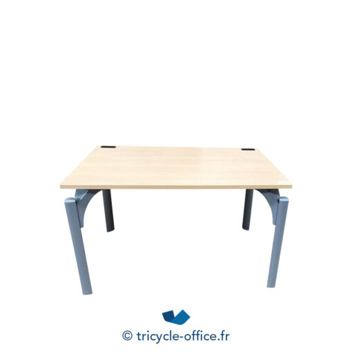 Tricycle-Office-mobilier-bureau-occasion-Bureau-droit-bois-120x80-cm