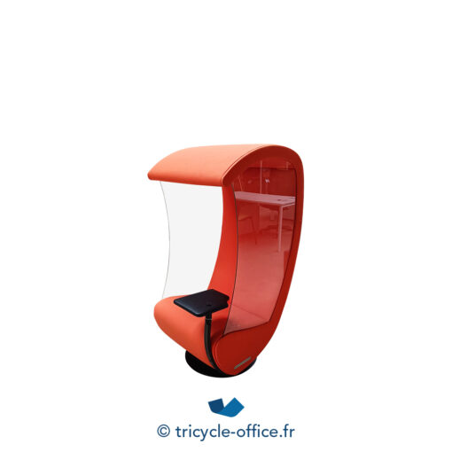 Tricycle-Office-mobilier-bureau-occasion-Cabine-phonique-Silence-sound-center-orange (2)