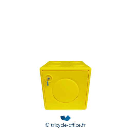 Tricycle-Office-mobilier-bureau-occasion-Casier-OON-CUB-jaune