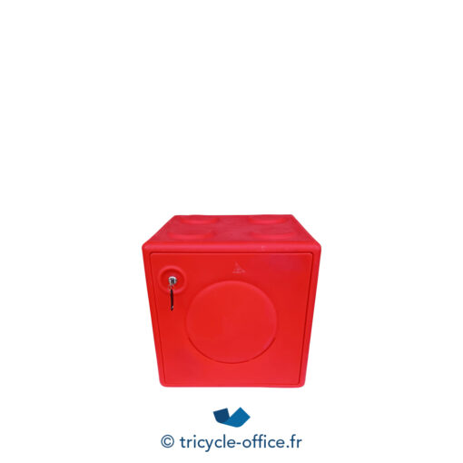 Tricycle-Office-mobilier-bureau-occasion-Casier-OON-CUB-rouge