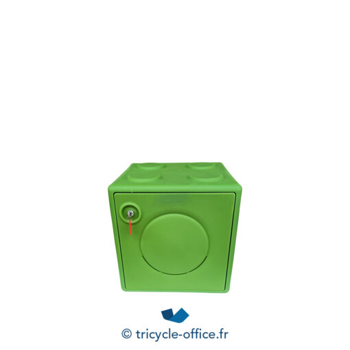 Tricycle-Office-mobilier-bureau-occasion-Casier-OON-CUB-vert