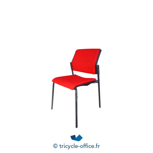 Tricycle-Office-mobilier-bureau-occasion-Chaise-visiteur-EUROSIT-rouge (2)