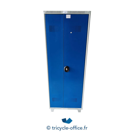 Tricycle-Office-mobilier-bureau-occasion-Vestiaire-métal-191x70-cm