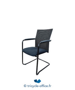 Tricycle-Office-mobilier-bureau-occasion-Chaise-visiteur-noire-piètement-luge (2)