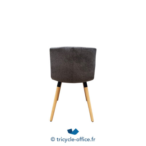 Tricycle-Office-mobilier-bureau-occasion-Chaise-visiteur-tissu-gris-piètement-bois (3)