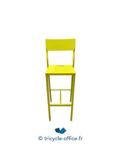 Tricycle-Office-mobilier-bureau-occasion-Chaise-haute-verte-en-métal (1)