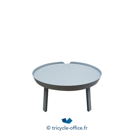 Tricycle-Office-mobilier-bureau-occasion-Table-basse-MUUTO-Around-grise