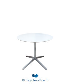 Tricycle-Office-mobilier-bureau-occasion-Table-ronde-blanche