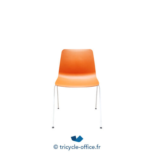 Tricycle-Office-mobilier-bureau-occasion-Chaise-visiteur-INCLASS-Varya-orange (1)