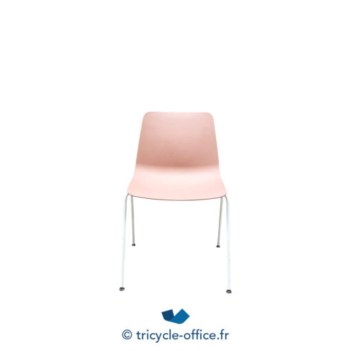 Tricycle-Office-mobilier-bureau-occasion-Chaise-visiteur-INCLASS-Varya-rose (1)