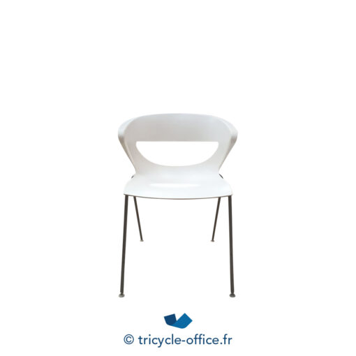 Tricycle-Office-mobilier-bureau-occasion-Chaise-visiteur-KASTEL-kicca-blanche (1)