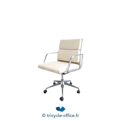 Tricycle-Office-mobilier-bureau-occasion-Fauteuil-de-bureau-MATTEO-GRASSI-cuir-blanc (3)