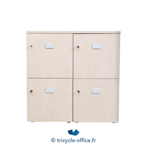 Tricycle-Office-mobilier-bureau-occasion-Casier-4-cases-en-bois