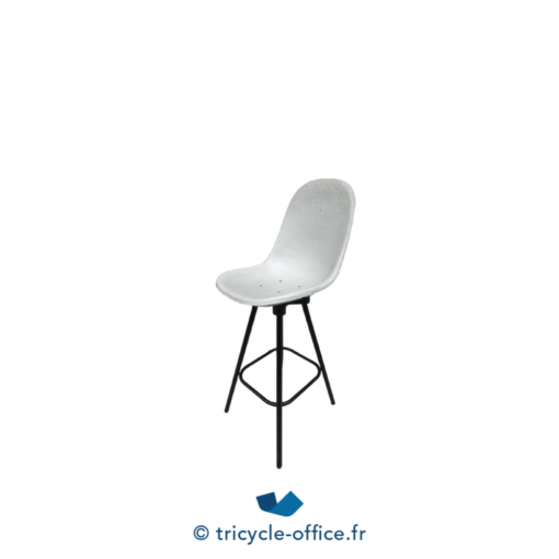 Tricycle-Office-mobilier-bureau-occasion-Tabouret-haut-MAXIMUM-Gravêne-blanc