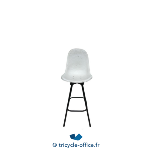 Tricycle-Office-mobilier-bureau-occasion-Tabouret-haut-MAXIMUM-Gravêne-blanc