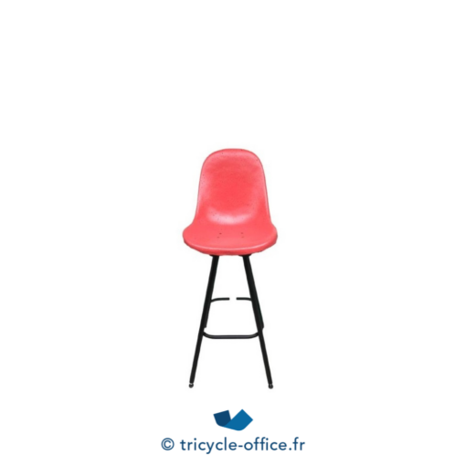 Tricycle-Office-mobilier-bureau-occasion-Tabouret-haut-MAXIMUM-Gravêne-blanc