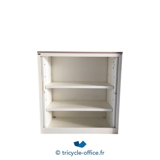 Tricycle Office Mobilier Bureau Occasion Armoire basse équipée d'une porte coulissante