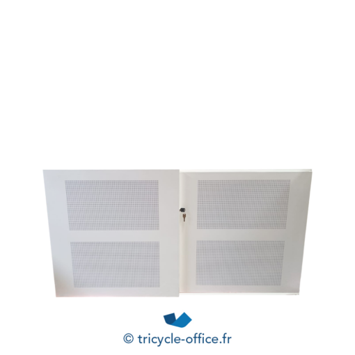 Tricycle-Office-mobilier-bureau-occasion-Armoire-basse-AHREND-porte-coulissante