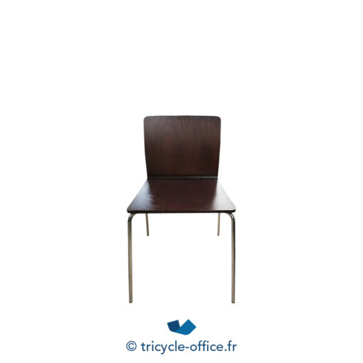 Tricycle-Office-mobilier-bureau-occasion-Chaise visiteur en bois