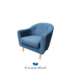 Tricycle-Office-mobilier-bureau-Chauffeuse-tissu-bleu