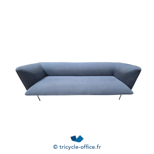 Tricycle-Office-mobilier-bureau-occasion-Canapé-Bolia-Cloud-Bleu-2-places