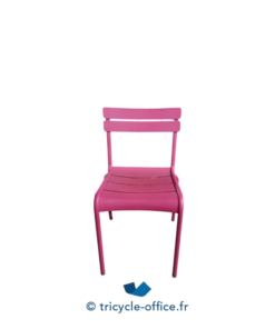 Tricycle-Office-mobilier-bureau-occasion-Chaise-d'extérieur-FERMOB-Luxembourg-Rose (1)