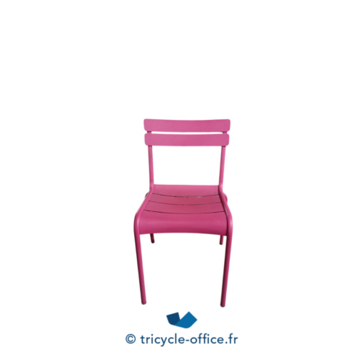 Tricycle-Office-mobilier-bureau-occasion-Chaise-d'extérieur-FERMOB-Luxembourg-Rose (1)