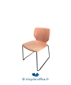 Tricycle-Office-mobilier-bureau-occasion-Chaise-visiteur-INCLASS-Nim-saumon