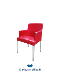 Tricycle-Office-mobilier-bureau-occasion-Fauteuil-cuir-rouge (2)