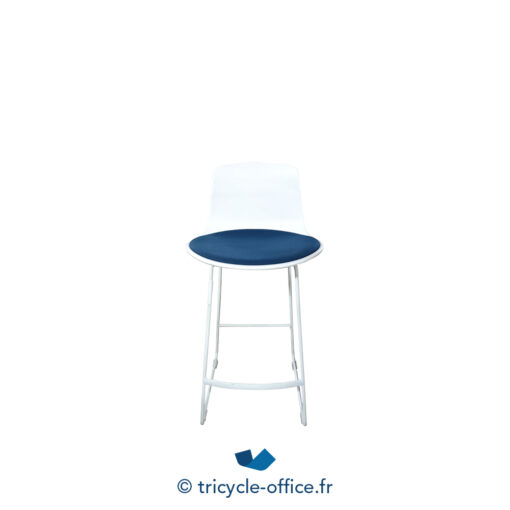 Tabouret haut ENEA Lottus blanc  – Occasion – Image 8