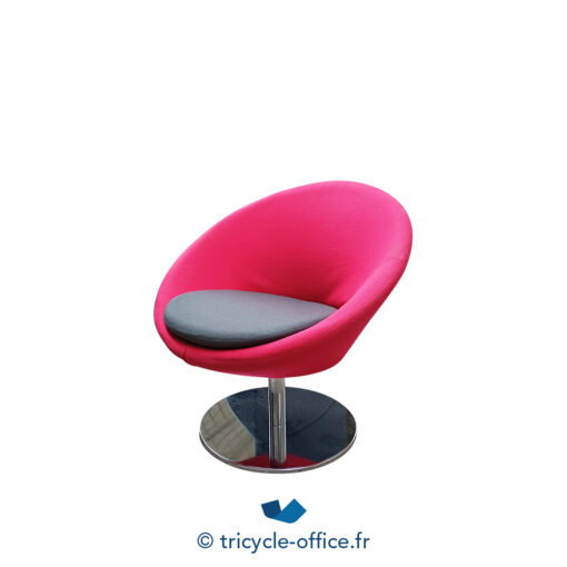 Tricylce-Office-mobilier-bureau-occasion-Chauffeuse-ALLERMUIR-Circle-rose (2)