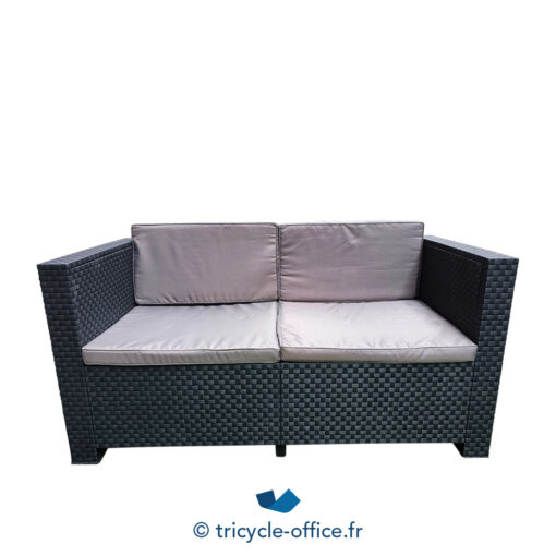 Salon de jardin 4 places anthracite - Occasion – Image 3