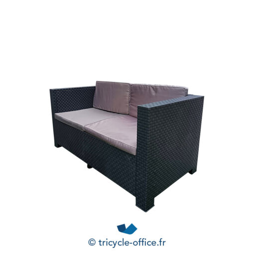 Salon de jardin 4 places anthracite - Occasion – Image 4
