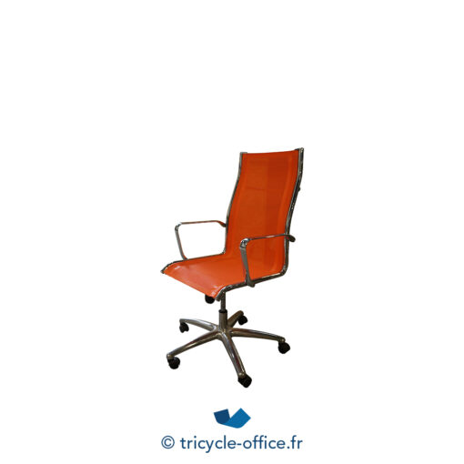 Fauteuil de bureau orange - Occasion